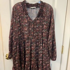 American Eagle Outfitters Floral Smocked Dress